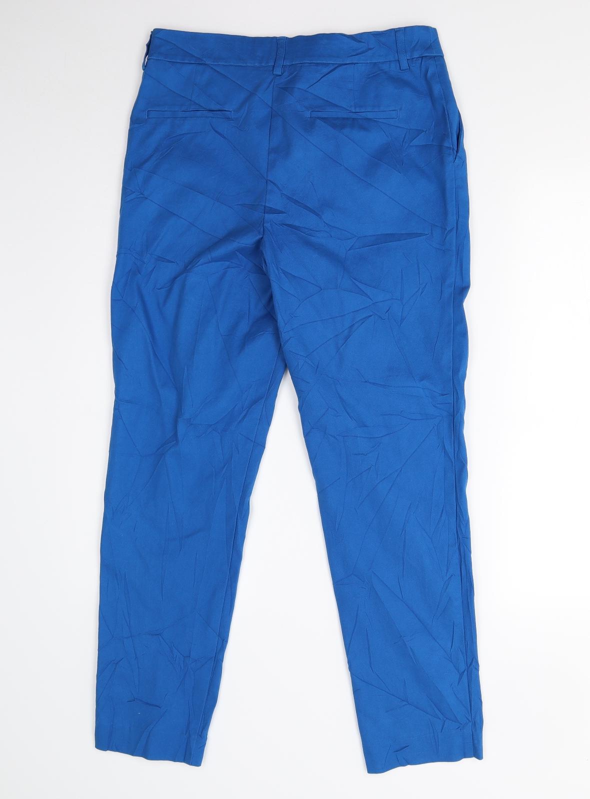 Preworn Womens Blue   Trousers  Size 12 L28 in