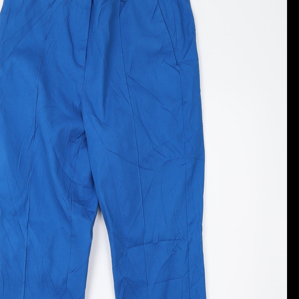 Preworn Womens Blue   Trousers  Size 12 L28 in