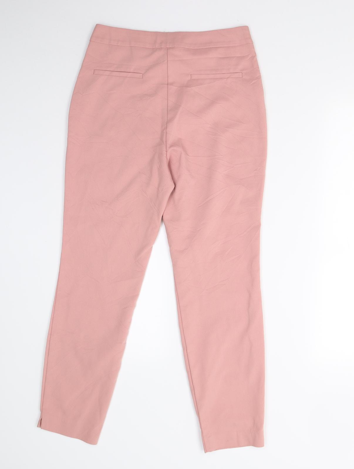 Preworn Womens Pink   Trousers  Size 10 L26 in