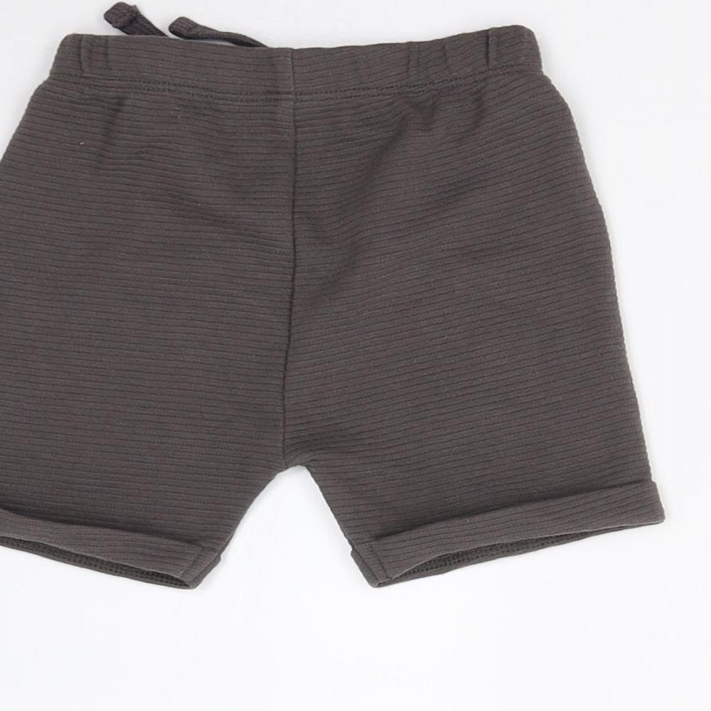 TU Baby Grey   Jogger Trousers Size 12-18 Months  - Shorts