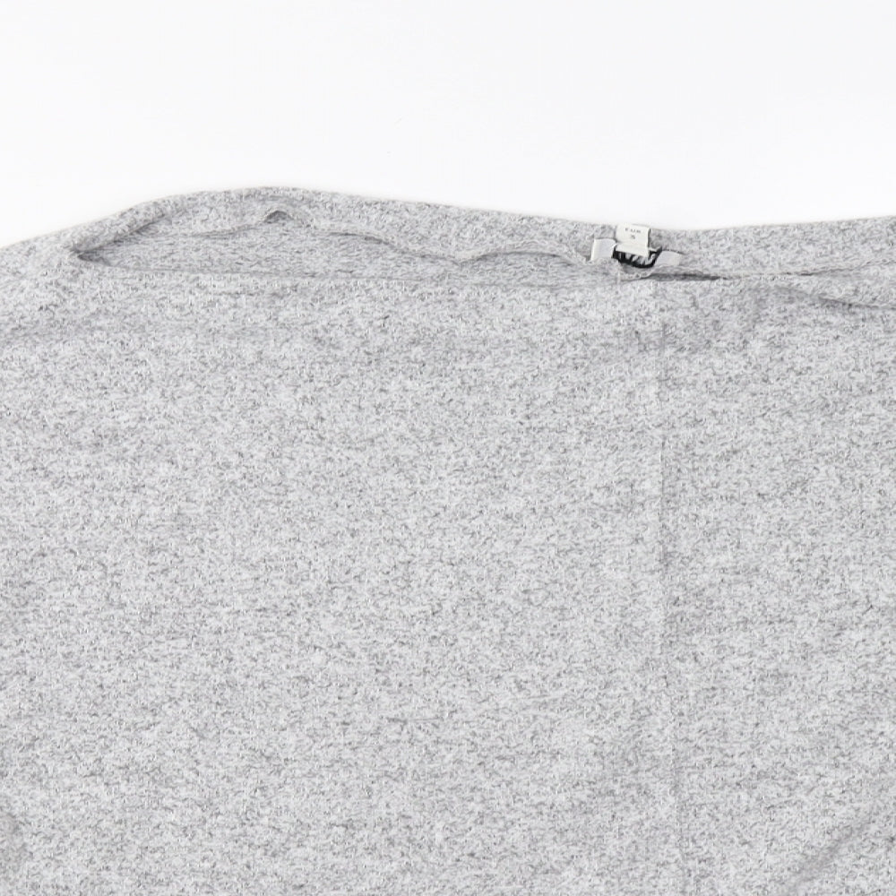 River Island Womens Grey   Pullover Jumper Size M