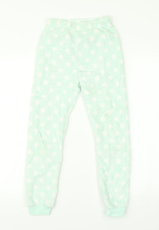 Primark Girls Multicoloured Polka Dot   Pyjama Pants Size 8-9 Years