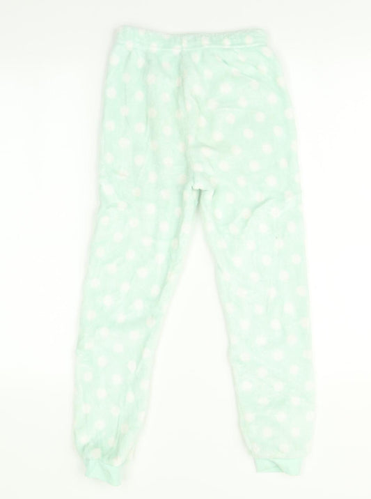 Primark Girls Multicoloured Polka Dot   Pyjama Pants Size 8-9 Years