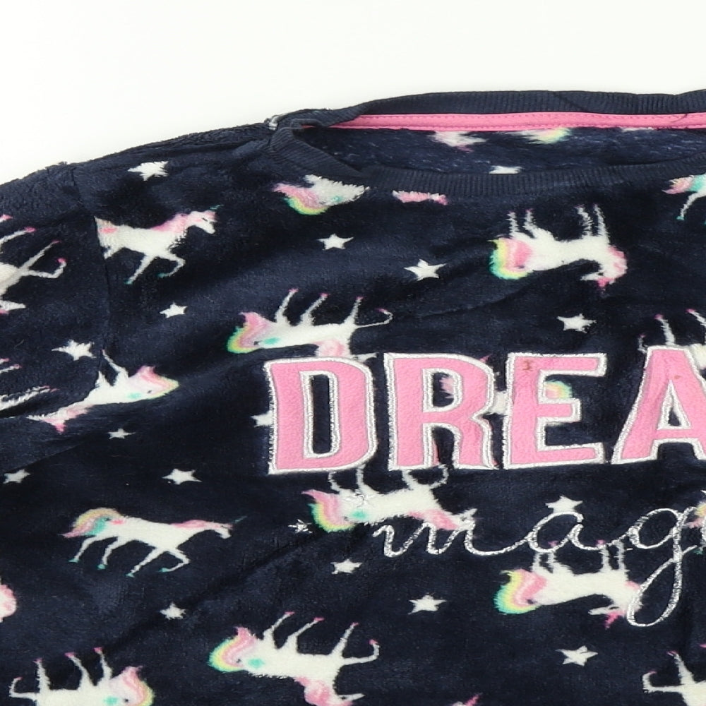 Preworn Girls Multicoloured    Pyjama Top Size 13 Years  - Dream Magic