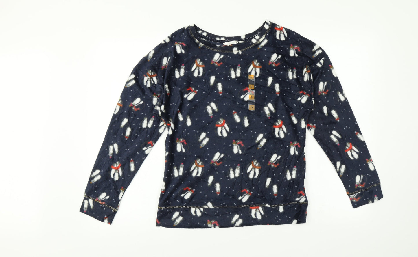 Marks and Spencer Womens Multicoloured    Pyjama Top Size S  - Christmas