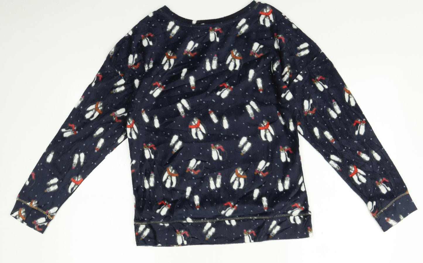 Marks and Spencer Womens Multicoloured    Pyjama Top Size S  - Christmas