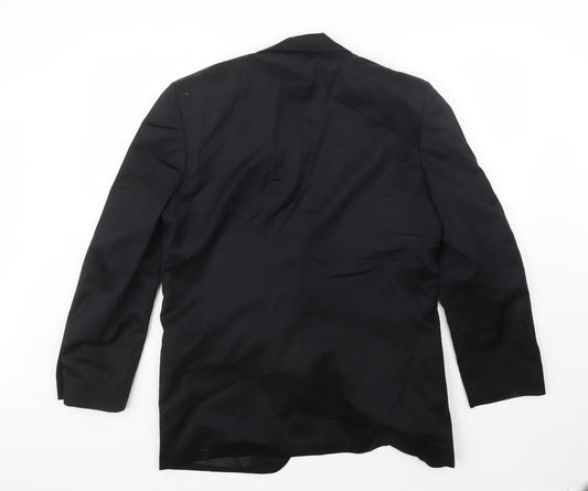 M.V, Mens Black   Jacket Suit Jacket Size 40