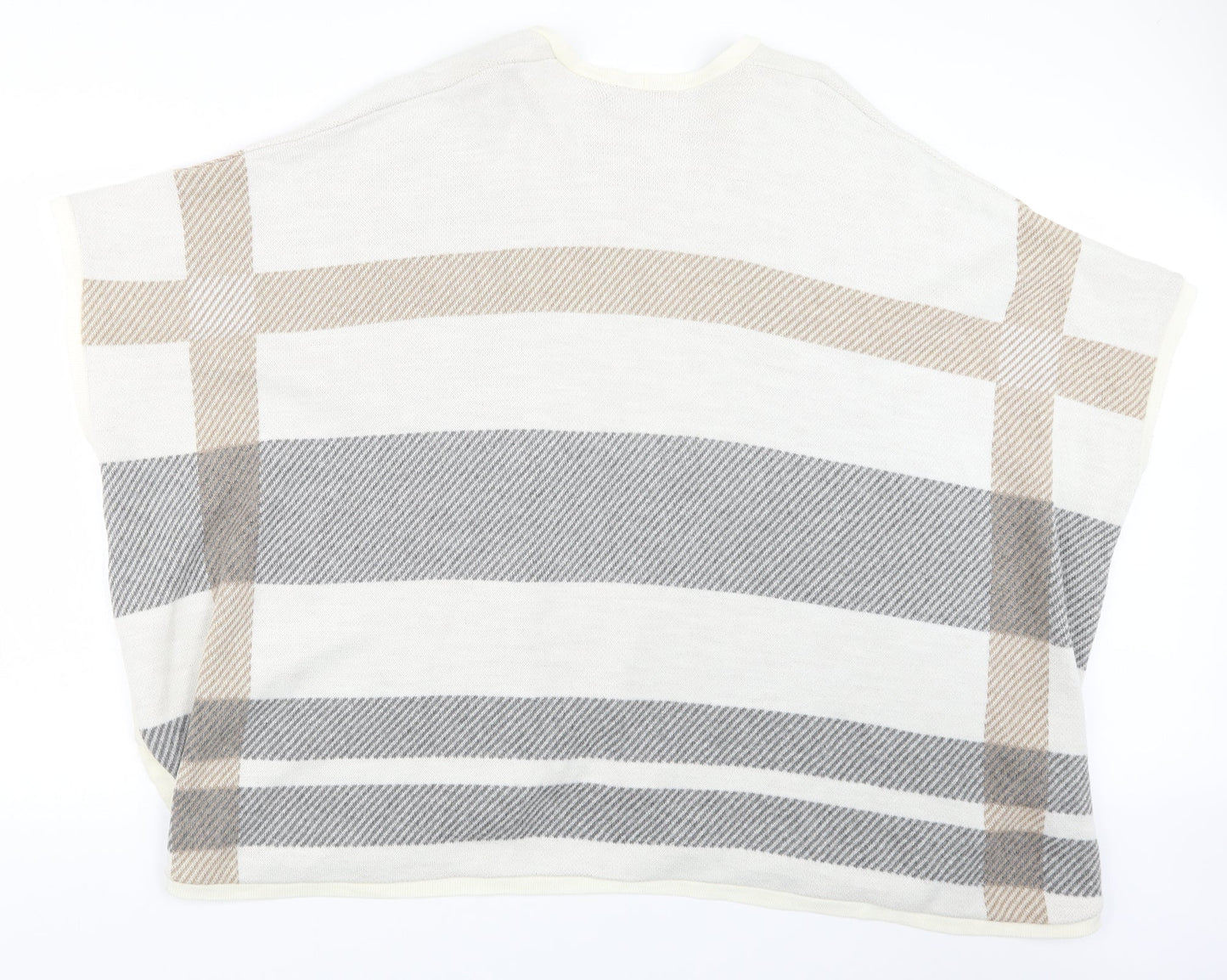 New Look Womens Beige  Knit Cape Jumper One Size