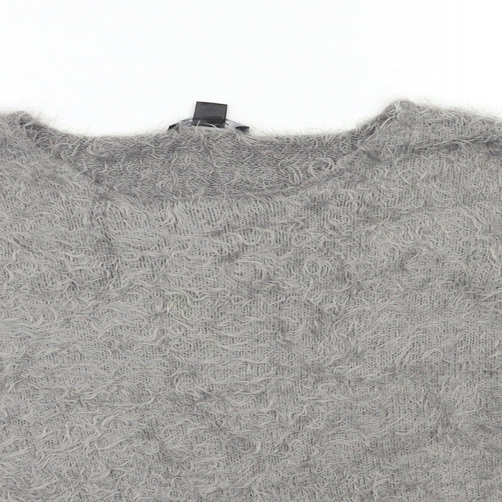 ESMARA Womens Grey  Knit Pullover Jumper Size 10