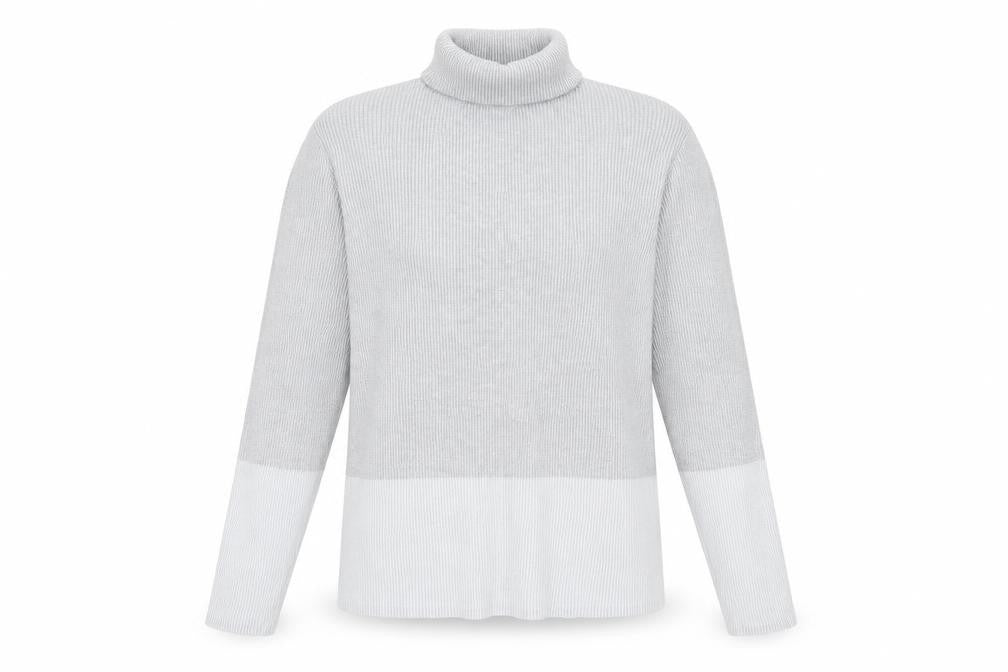 Debenhams Womens Grey  Knit Pullover Jumper Size 10
