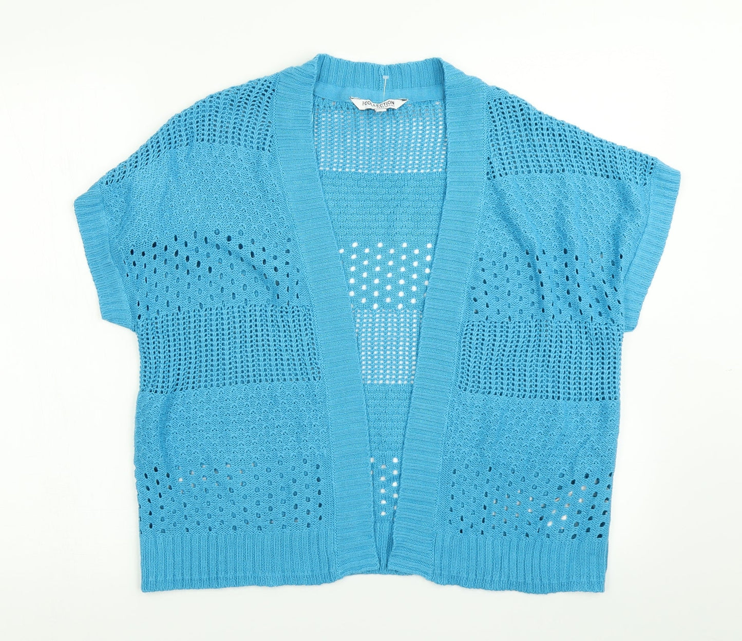 The Collection Womens Blue  Knit Cardigan Jumper Size 16