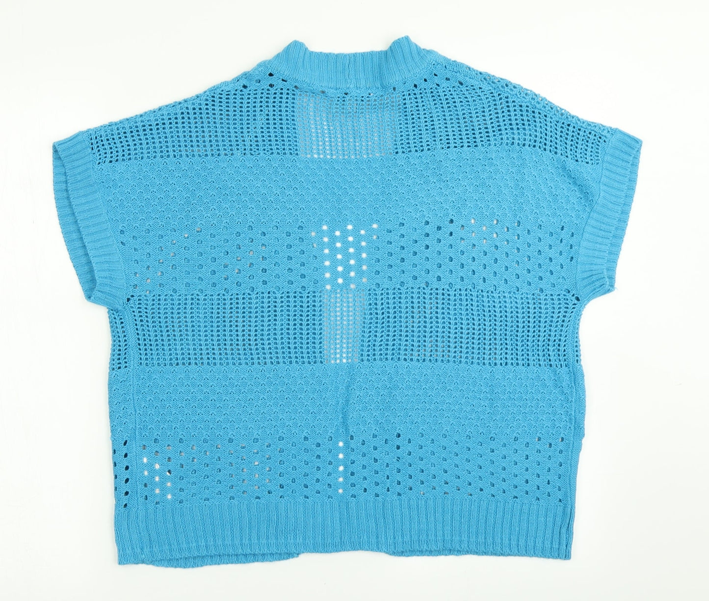 The Collection Womens Blue  Knit Cardigan Jumper Size 16