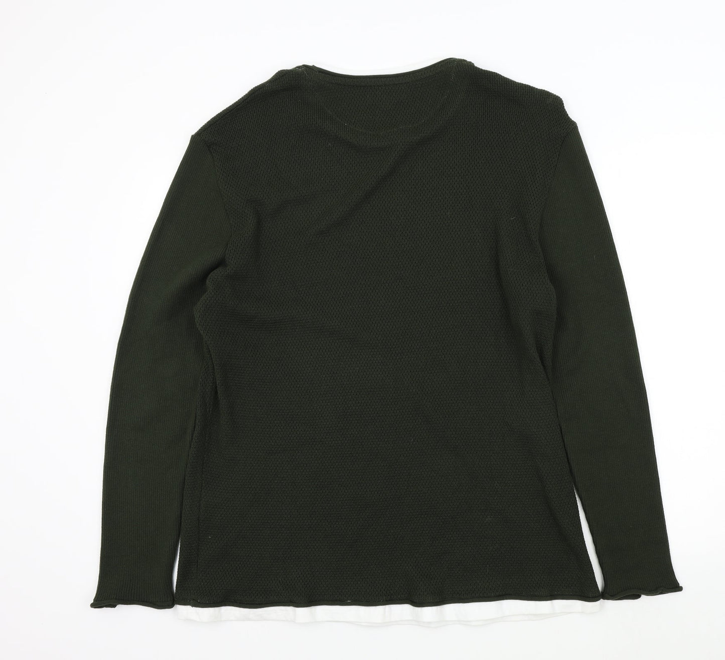 River Island Mens Green   Pullover Jumper Size 2XL