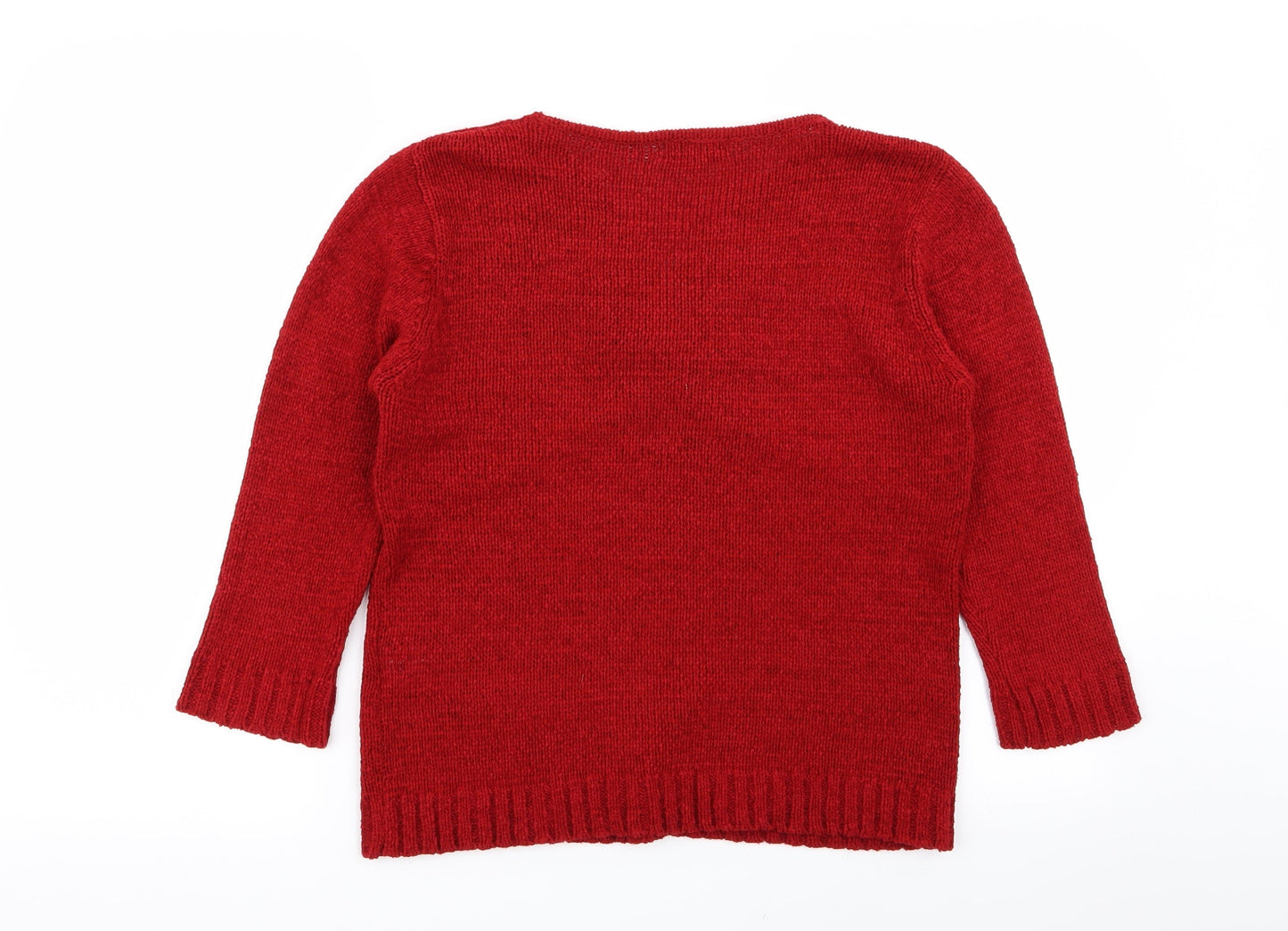 ann marie Womens Red   Pullover Jumper Size M