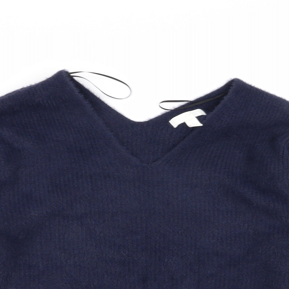 H&M Womens Blue   Pullover Jumper Size S