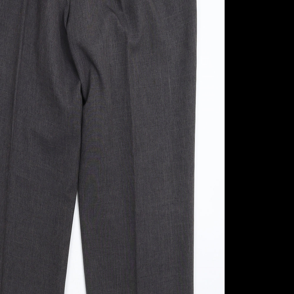 BM Womens Grey   Trousers  Size 18 L28 in