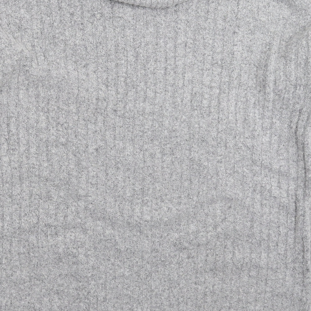 Marks and Spencer Womens Grey  Knit Pullover Jumper Size 8