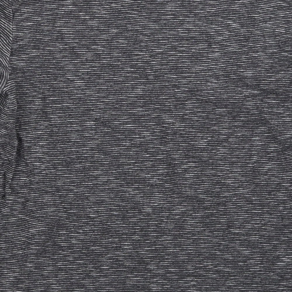 NEXT Mens Grey Striped  Pullover Sweatshirt Size S