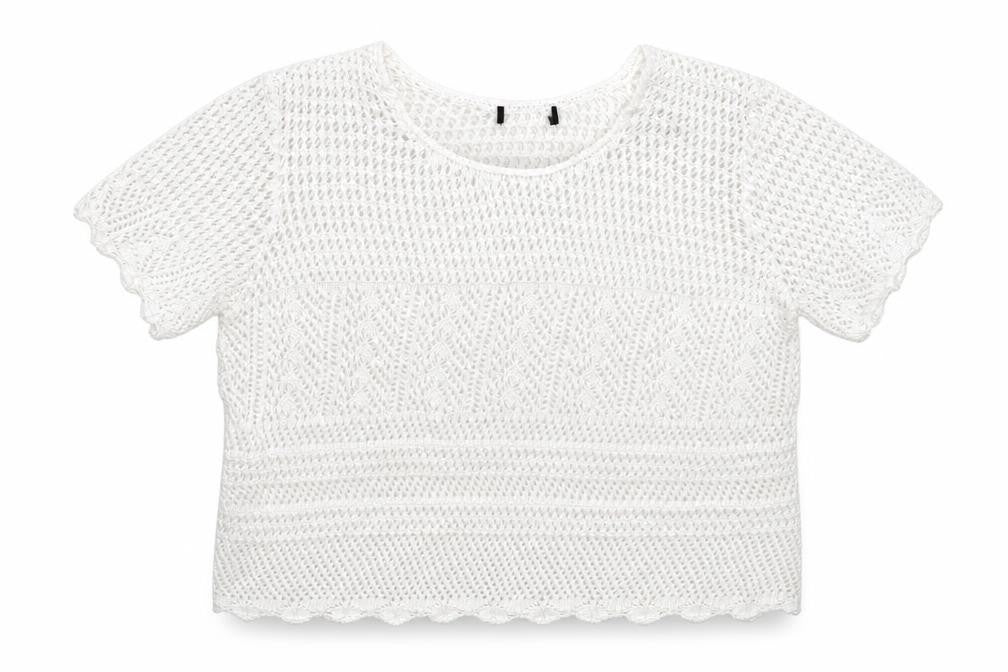 Atmosphere Womens White  Knit Pullover Jumper Size 20