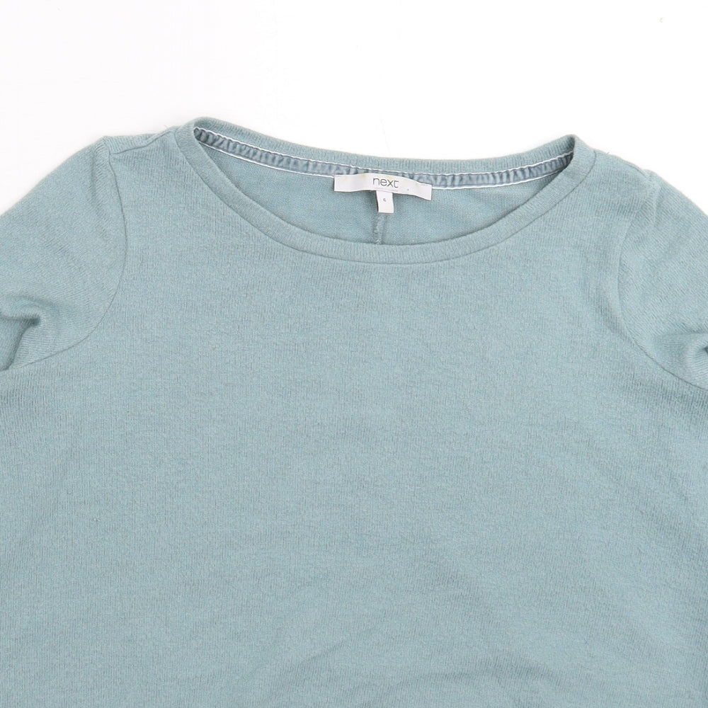 NEXT Womens Green  Knit Pullover Jumper Size 6