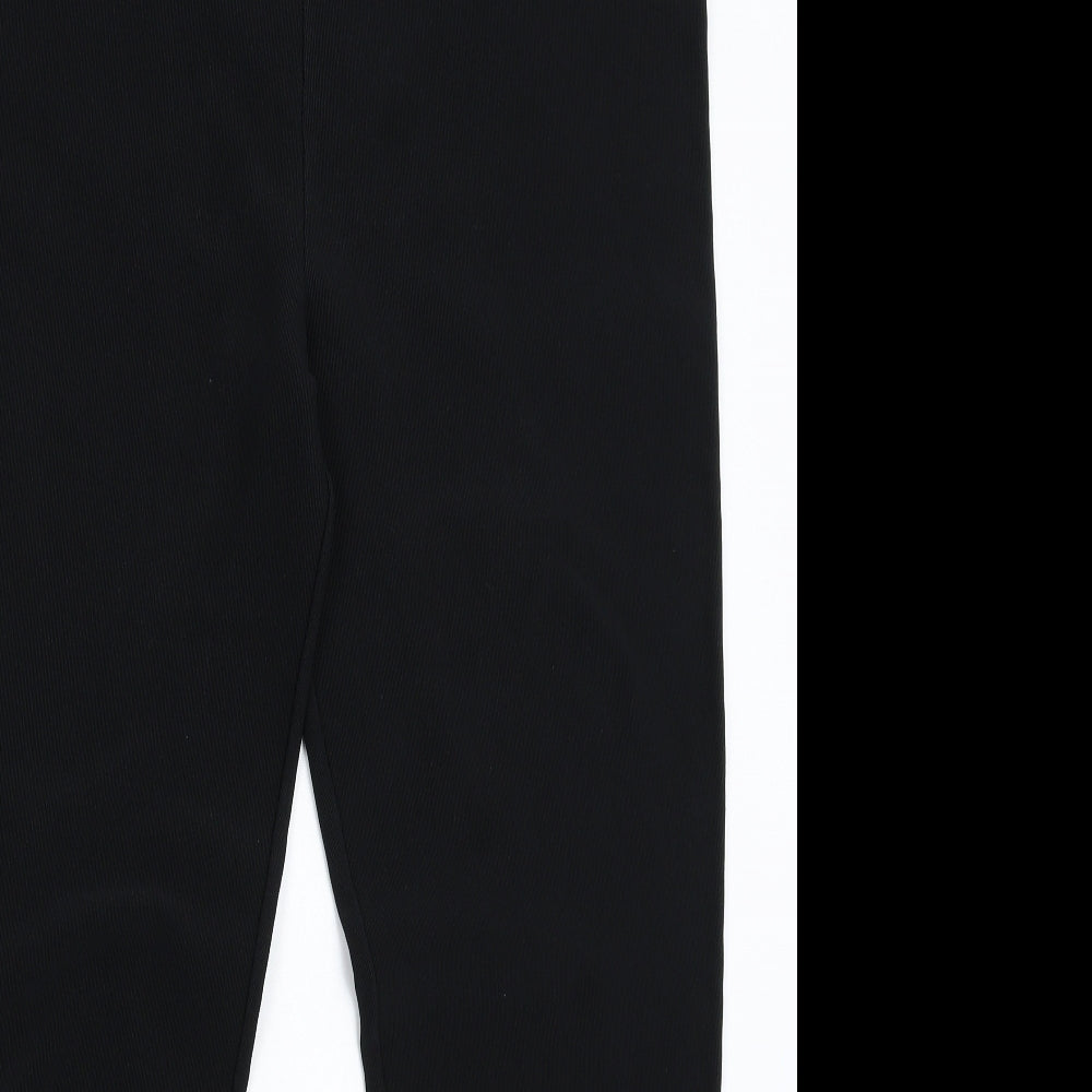 Preworn Womens Black   Trousers  Size 40 in L30 in