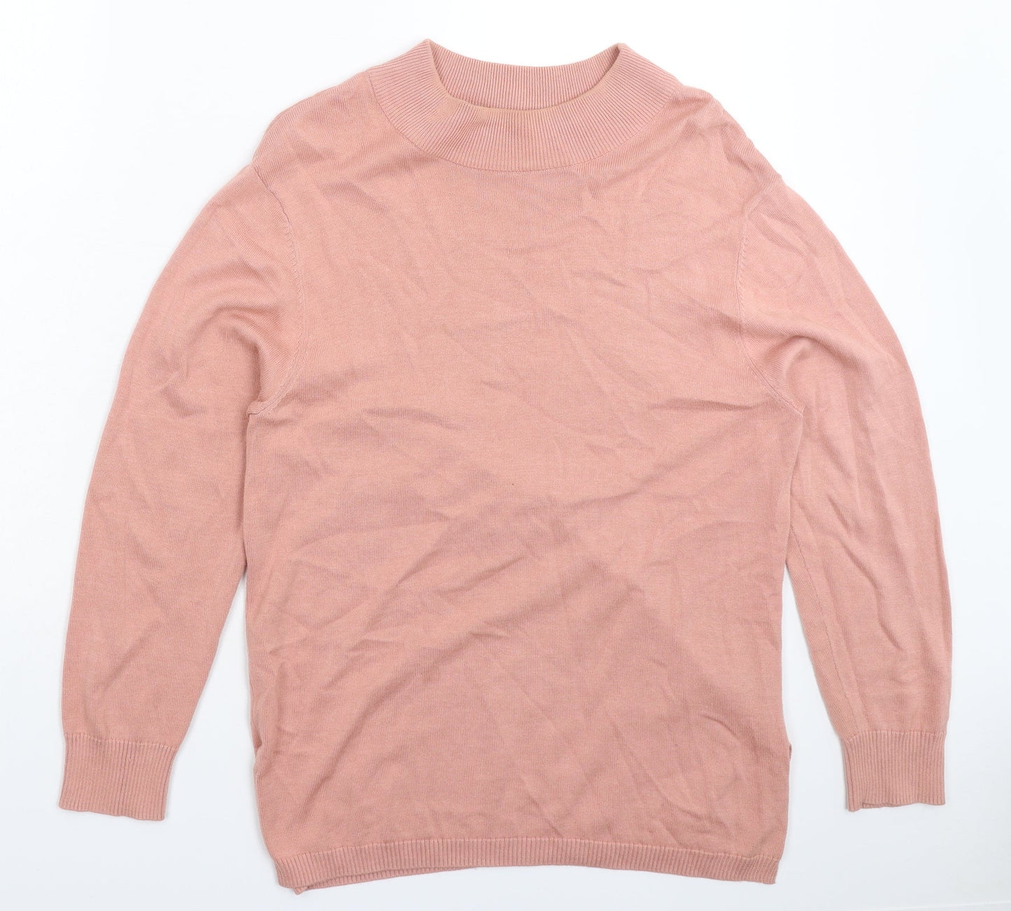 Hayren Womens Beige  Knit Pullover Jumper Size 10