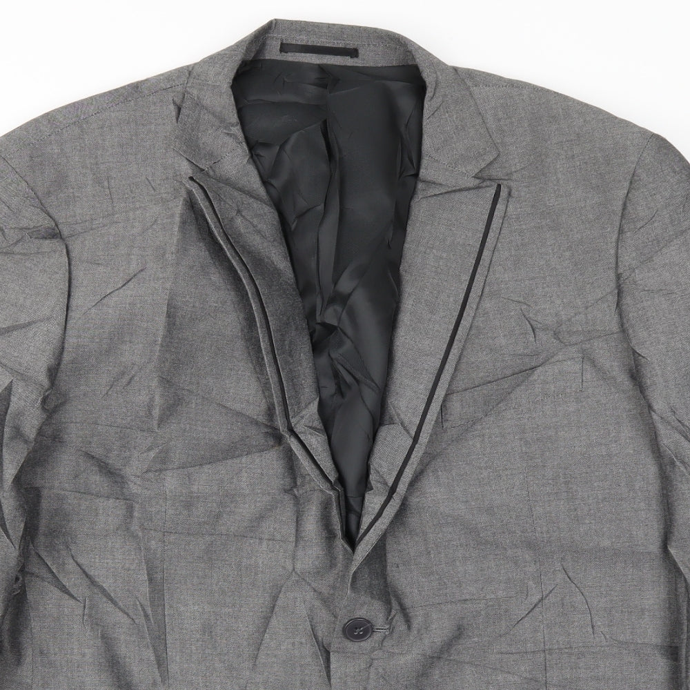 NEW LOOK  Mens Grey   Jacket Blazer Size 44