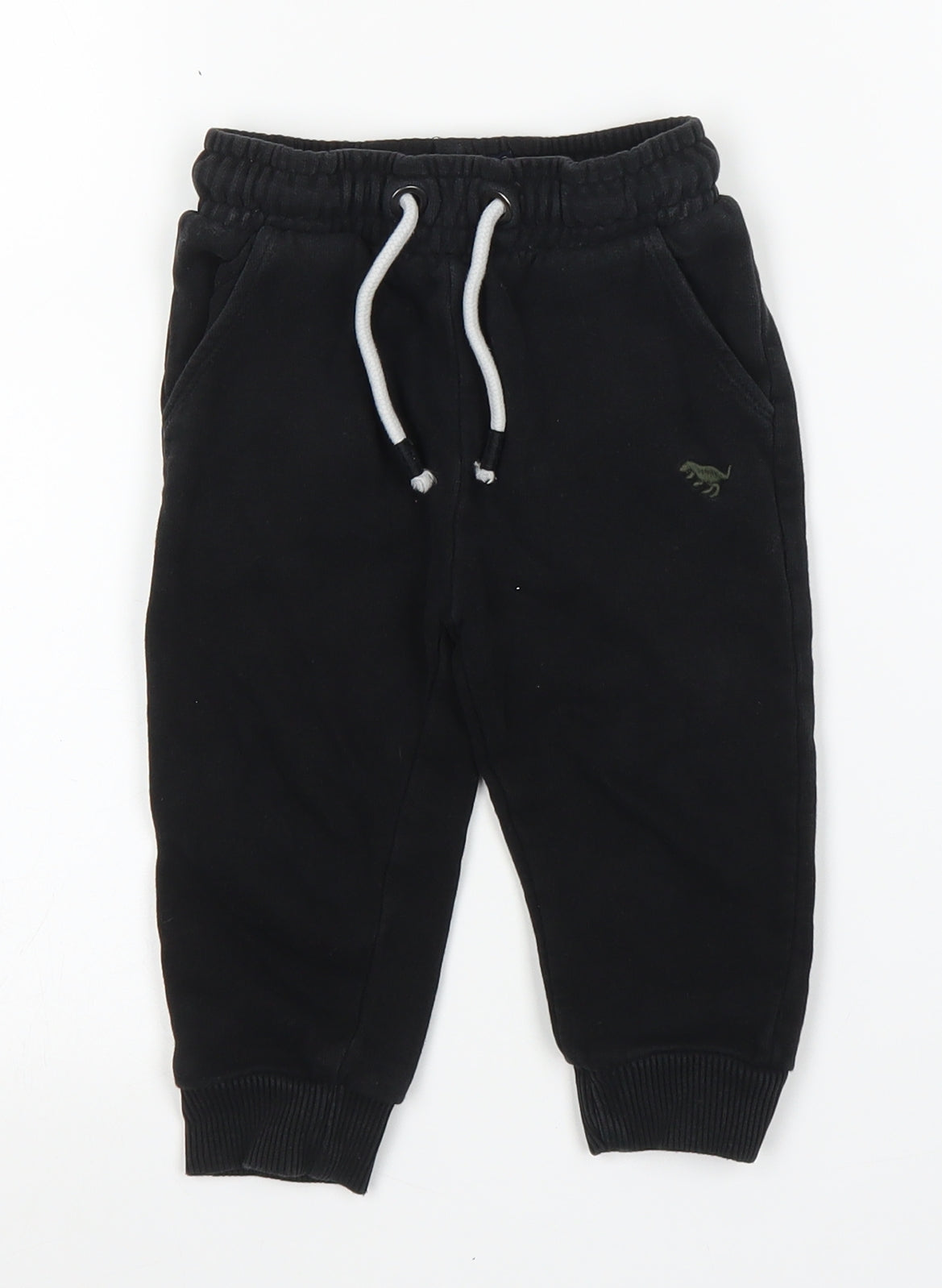 NEXT Boys Black   Sweatpants Trousers Size 12 Months