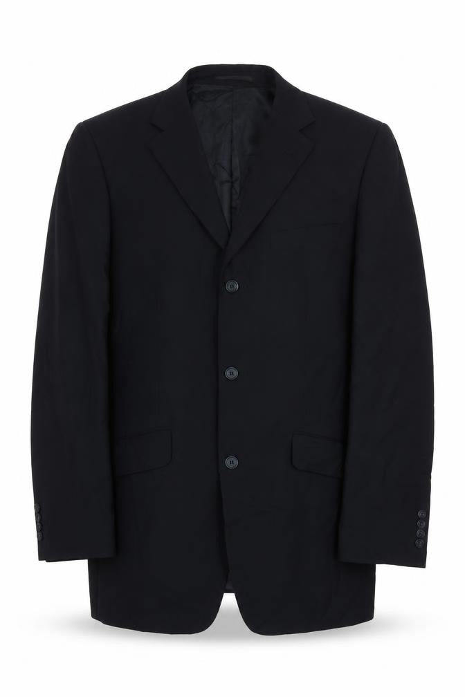 Preworn Mens Blue   Jacket Suit Jacket Size 42