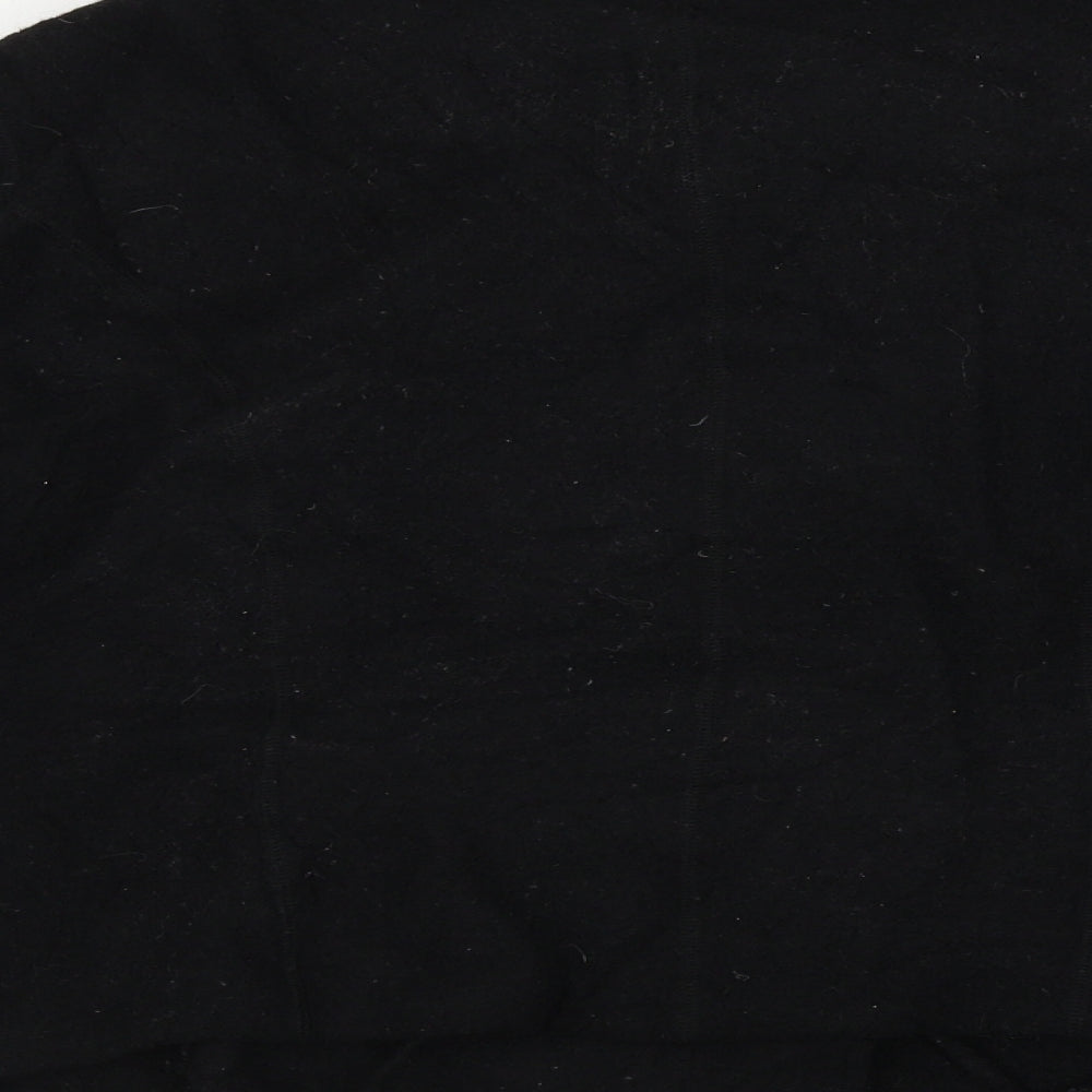 light  Womens Black   Jacket Coat Size S