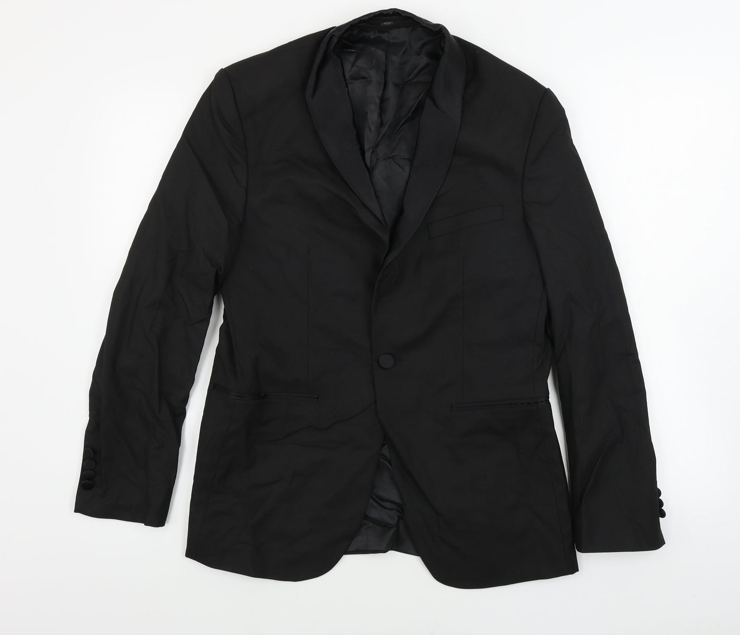 Marks and Spencer  Mens Black   Jacket Blazer Size 38