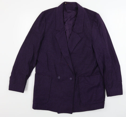 Littlewoods  Womens Purple   Jacket Blazer Size 10