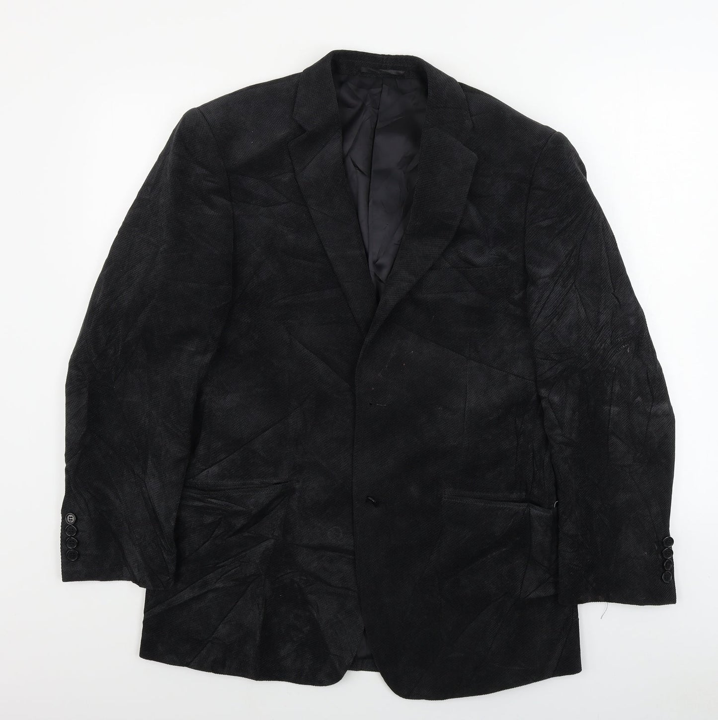 Preworn Mens Black   Jacket Blazer Size 40