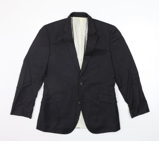T.M LEWWN  Womens Black   Jacket Blazer Size 10