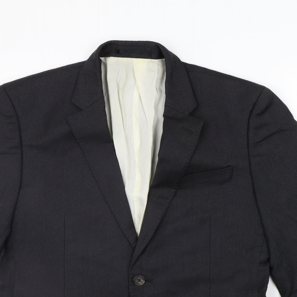T.M LEWWN  Womens Black   Jacket Blazer Size 10