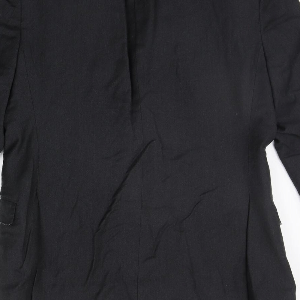 T.M LEWWN  Womens Black   Jacket Blazer Size 10