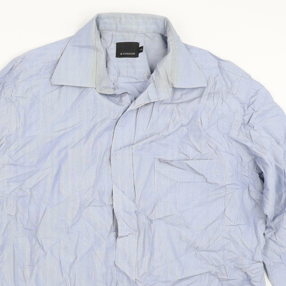 Baulmer Mens Blue    Button-Up Size 15.5