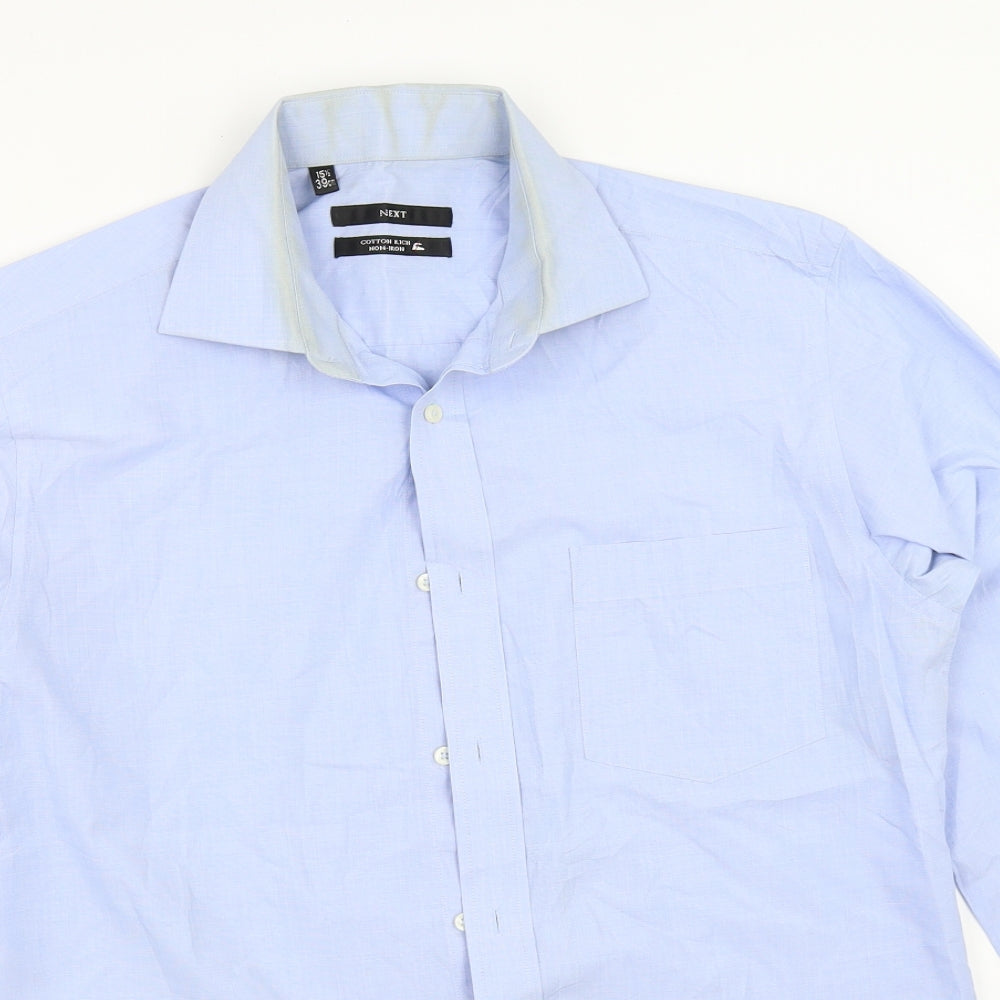 NEXT Mens Blue    Button-Up Size 15.5