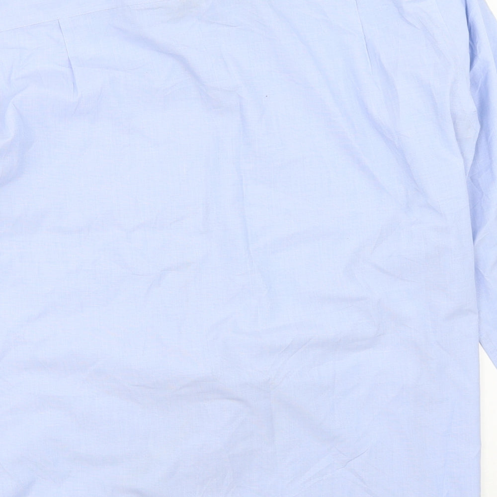 NEXT Mens Blue    Button-Up Size 15.5