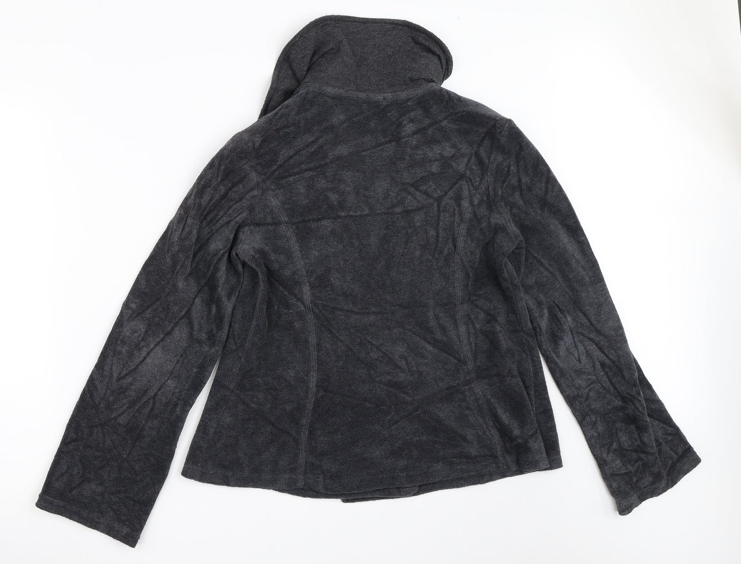 Per Una Womens Grey  Fleece Jacket  Size S