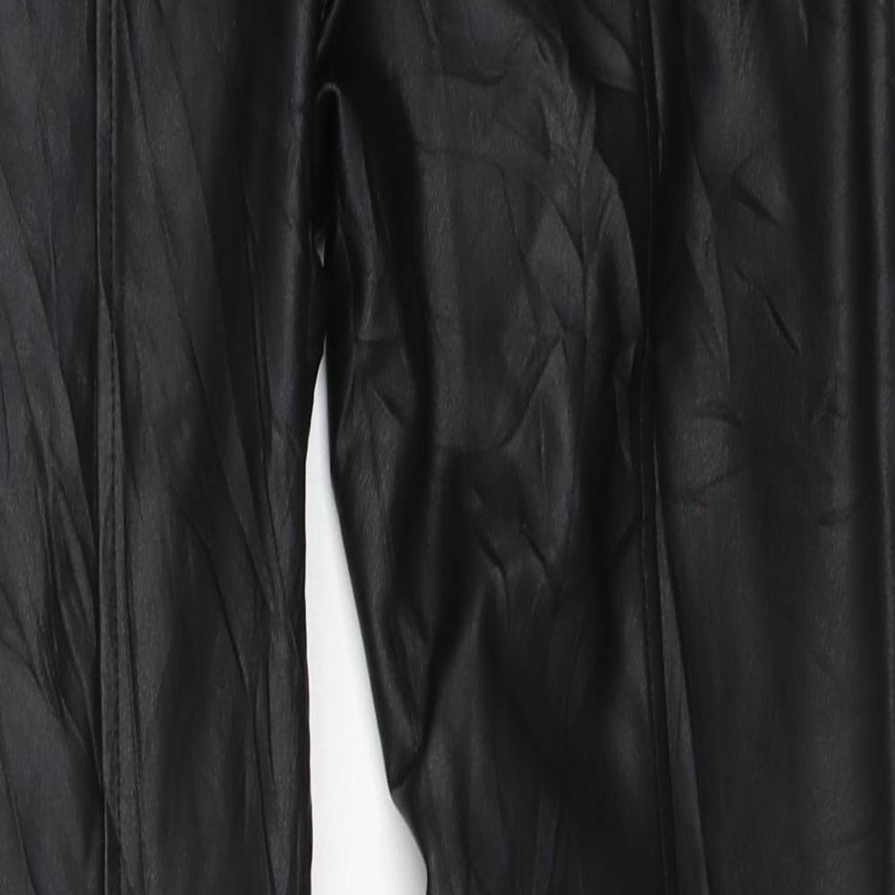 New Look Womens Black   Capri Trousers Size 10 L28 in