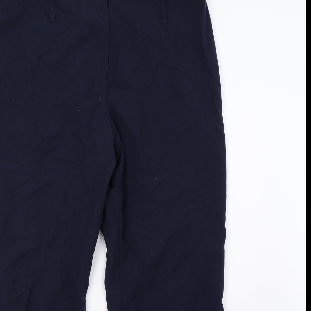 elite Womens Blue   Trousers  Size 16 L26 in