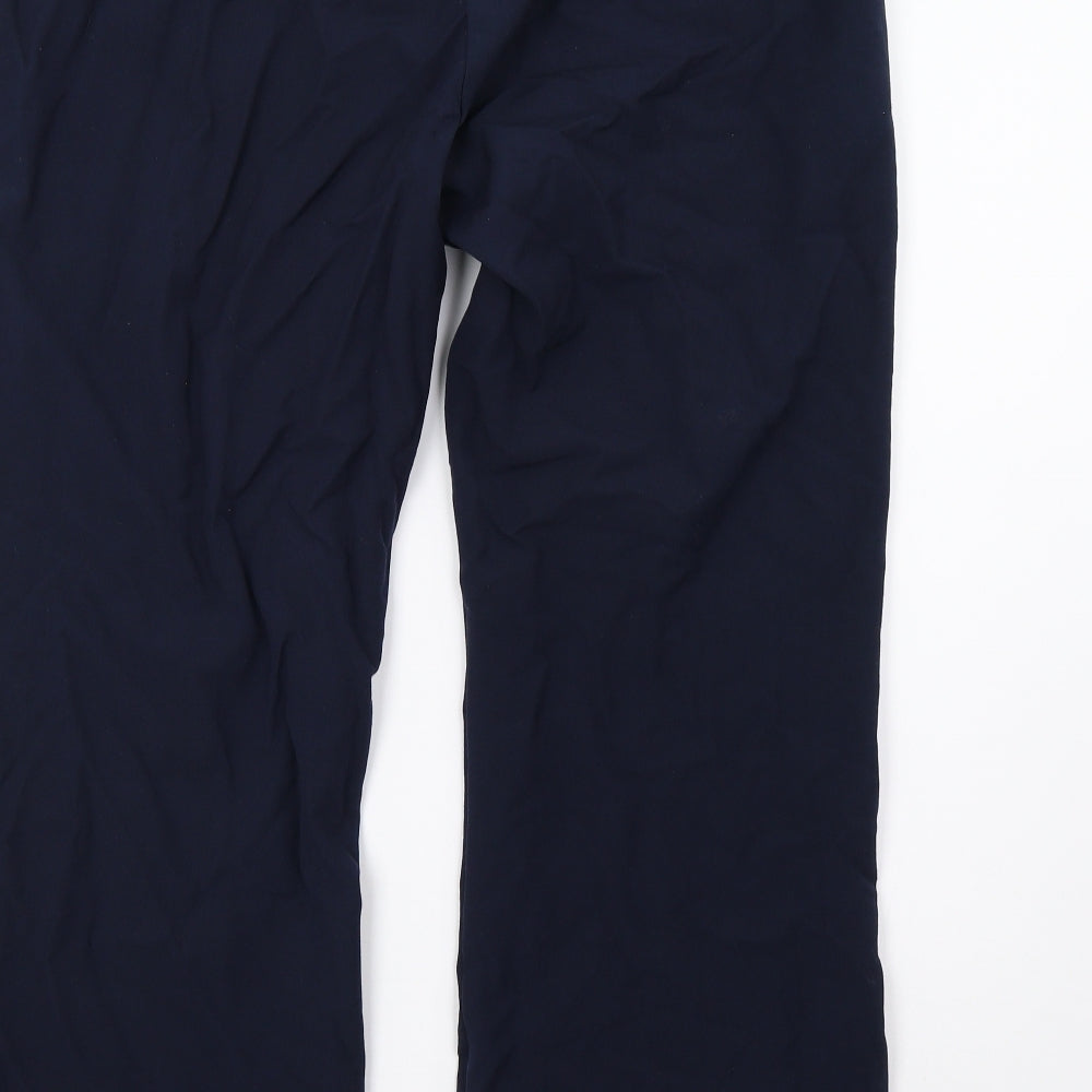 elite Womens Blue   Trousers  Size 16 L26 in