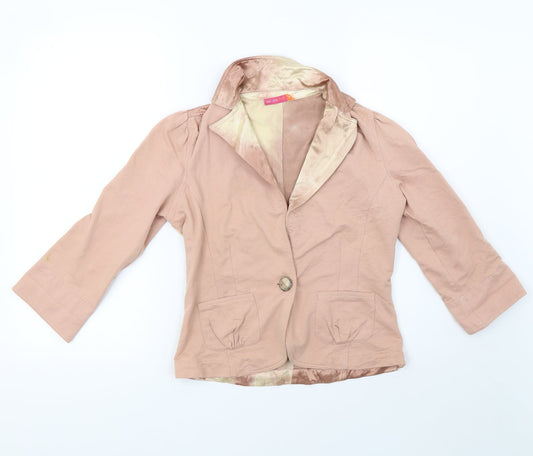 Marks and Spencer Womens Pink   Jacket  Size 8