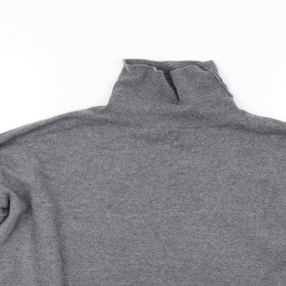 primark  Womens Grey  Knit Pullover Sweatshirt Size 16
