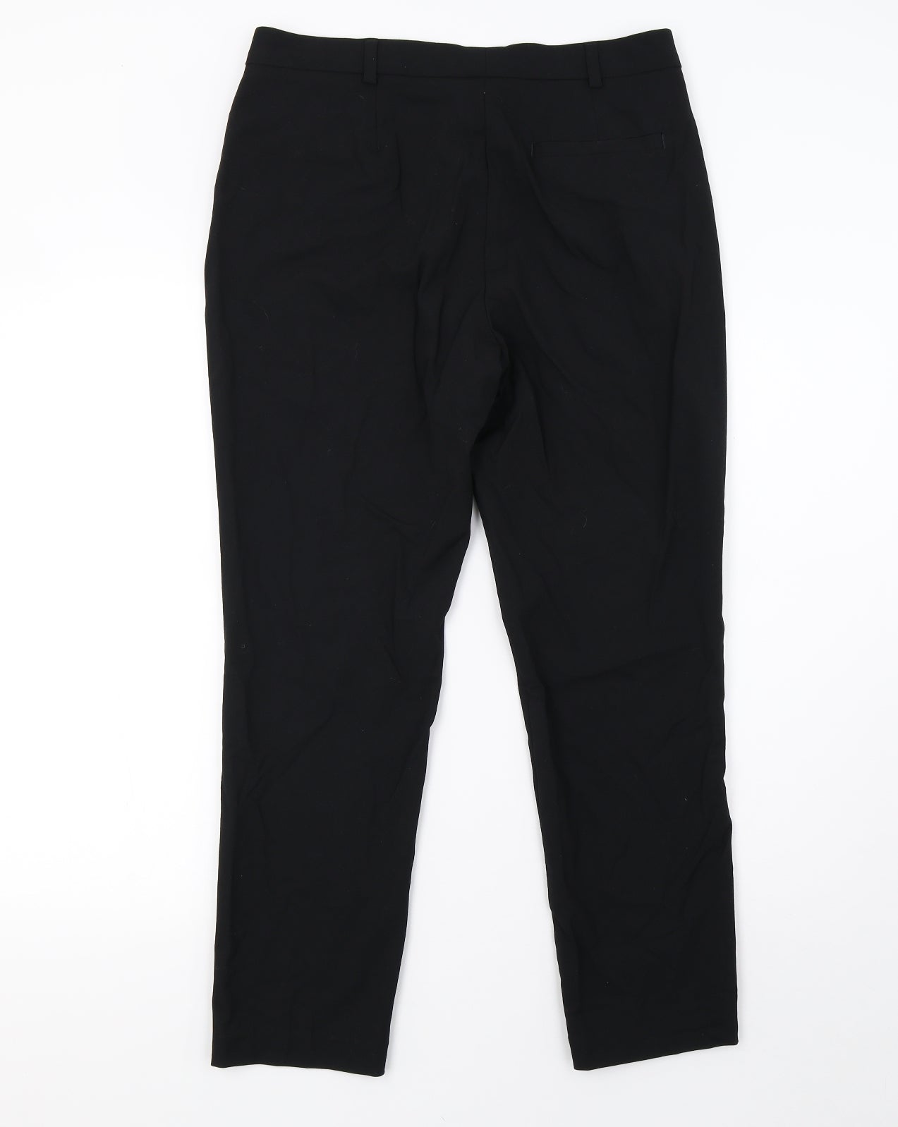 Marks and Spencer Womens Black   Trousers  Size 12 L28 in