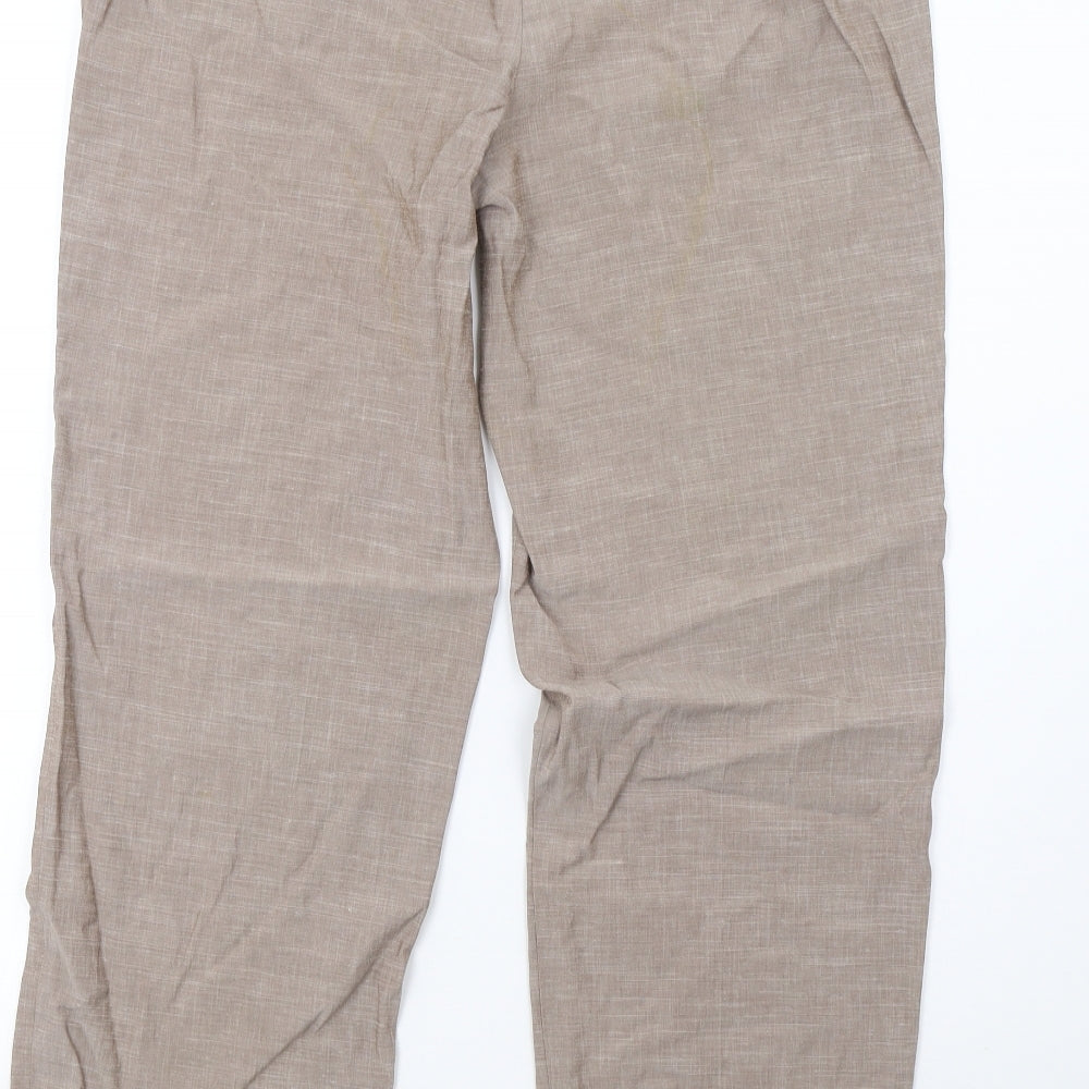 Precis Womens Brown   Trousers  Size 14 L29 in