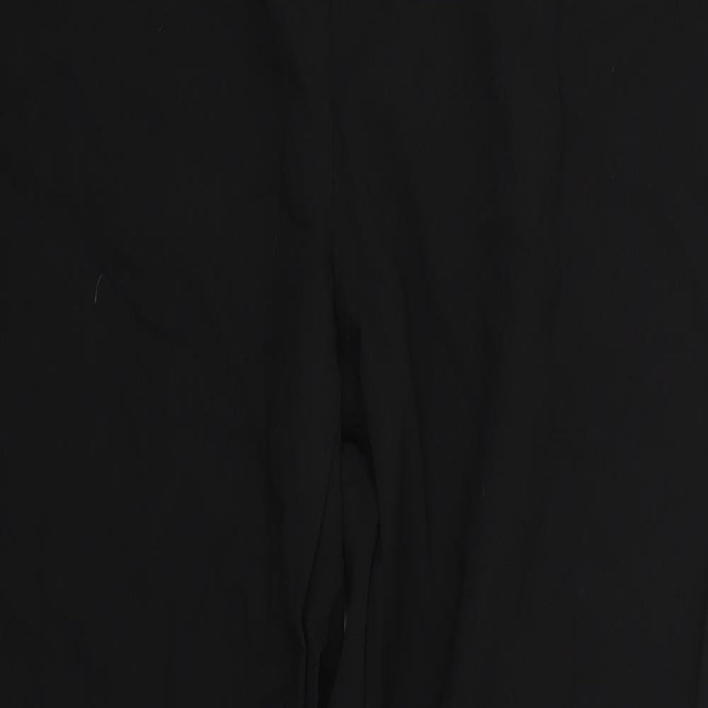 John Lewis Womens Black   Trousers  Size 14 L26 in