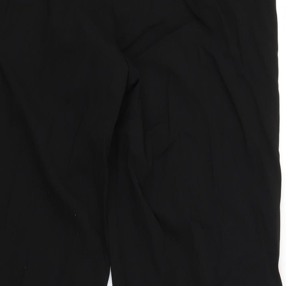 John Lewis Womens Black   Trousers  Size 14 L26 in