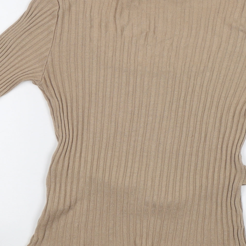 Very Womens Beige   Pullover Jumper Size 12